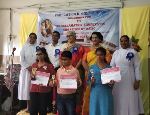 ASISC A.P. and Telengana Regional events and competitions- 2022  Regional literary competitions – Declamation — AP Zonal level.